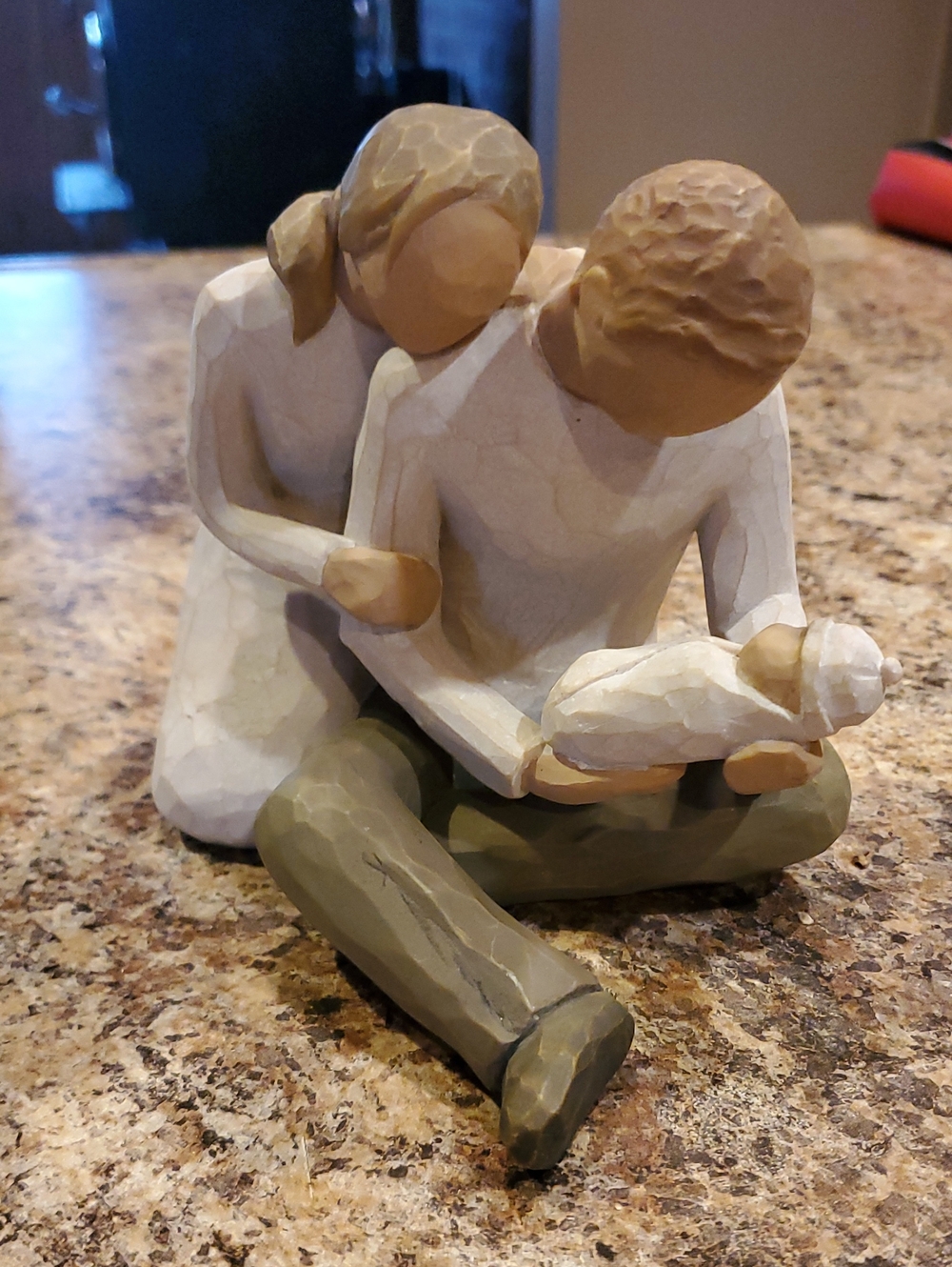 Willow Tree Neutral Family Figurine in Cream and Olive